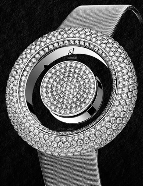 Replica Jacob & Co. BRILLIANT MYSTERY PAVE DIAMONDS WHITE GOLD 38MM watch BM526.30.RD.RD.A price